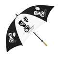 Large OK campaign umbrella for rainy weather and outdoor use