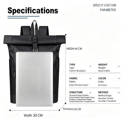ROLL TOP BACKPACK